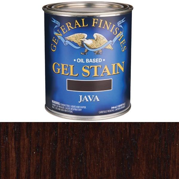 Gel Stain - Oil Based - Color:Java - Size:1 Quart